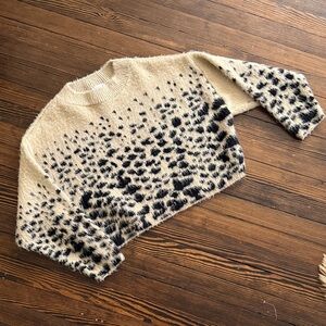 Topshop Ombré Spot Sweater